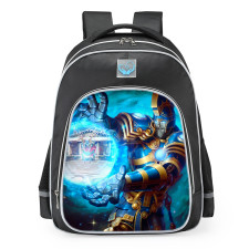 Smite Janus Golden Skin School Backpack