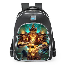 Smite Janus Worldwalker Skin School Backpack