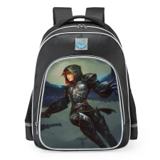 Smite Jing Wei Nightbane Skin School Backpack
