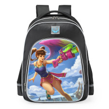 Smite Jing Wei Pool Party Skin School Backpack