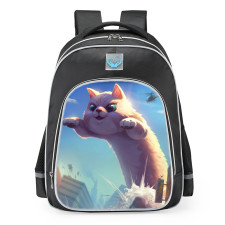 Smite Jormungandr World Kitty Skin School Backpack
