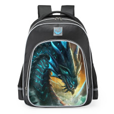 Smite Jormungandr Ouroboros Skin School Backpack