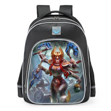 Smite Kali Blood Jarl Skin School Backpack