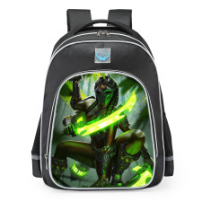 Smite Kali Trophy Hunter Skin School Backpack