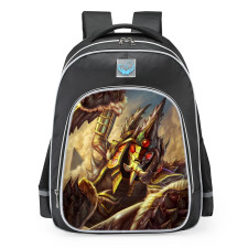 Smite Khepri Horned Beetle Skin School Backpack