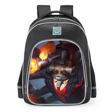 Smite Khepri Big Gun Skin School Backpack