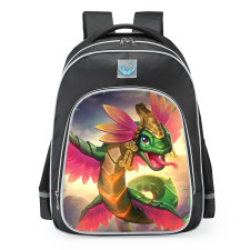 Smite Kukulkan Breezy Chibi Skin School Backpack