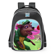 Smite Kukulkan Dragon Doggo Skin School Backpack