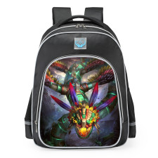 Smite Kukulkan Quetzakukulkan Skin School Backpack