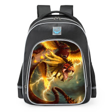 Smite Kukulkan Typhoon Skin School Backpack
