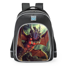 Smite Kukulkan Void Wyrm Skin School Backpack