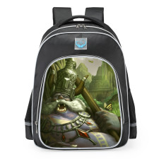 Smite Kumbhakarna Rip Van Kumbha Skin School Backpack