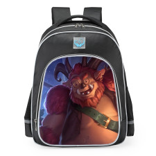 Smite Kumbhakarna Spooky Dreams Skin School Backpack