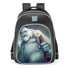 Smite Kumbhakarna Kumbhalayan Yeti Skin School Backpack