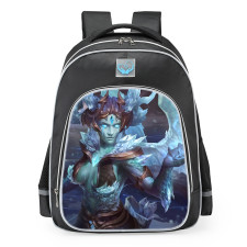 Smite Medusa The Frost Gorgon Skin School Backpack