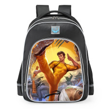 Smite Mercury Shaolin Fury Skin School Backpack