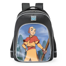 Smite Merlin Aang Skin School Backpack