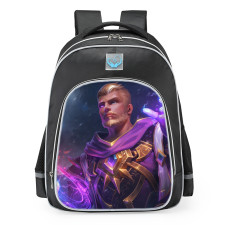 Smite Merlin Arcane Advisor Skin School Backpack