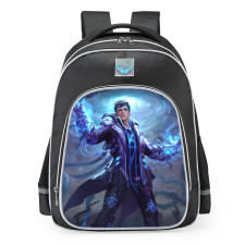 Smite Merlin Cybershadow Skin School Backpack
