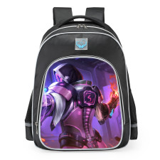 Smite Merlin Sk Gaming Skin School Backpack