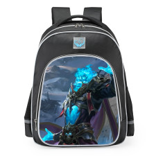 Smite Merlin Master Soulbinder Skin School Backpack