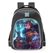 Smite Morgan Le Fay Season 8 Skin School Backpack