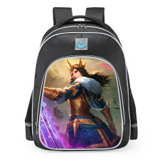 Smite Morgan Le Fay Golden Skin School Backpack