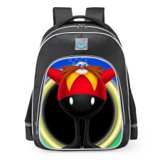Sonic Origins Eggman School Backpack