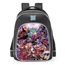 Marvel X Fortnite Zero War Characters School Backpack