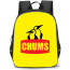 Chums Backpack StudentPack - Chums Logo Red And Yellow Background