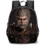 Black Myth Wukong Backpack StudentPack - Closed Eye Portrait