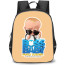 The Boss Baby Backpack StudentPack - The Boss Baby Family Business Junior Novelization Sticker