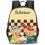 Butterbear Backpack StudentPack - Butterbear Characters Eating Ice Cream