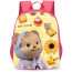 Butterbear Backpack StudentPack - Butterbear I Am Cute Food Collage