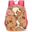 Capybara Backpack StudentPack - Capybara Characters Expression Collage