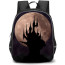 Castlevania Backpack StudentPack - Castlevania Castle Silhouette On Moon Background Poster