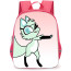 Chikn Nuggit Slushi Backpack StudentPack - Slushi Dancing Illustration On Pink Background