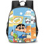 Crayon Shin-Chan Backpack StudentPack - Crayon Shin-Chan Party Time Comic Art