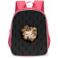 Demon Slayer Douma Backpack StudentPack - Douma Head Wallpaper Art Black Background
