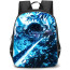 Demon Slayer Muichiro Tokito Backpack StudentPack - Muichiro Tokito Fight Pose Light Background