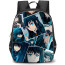 Demon Slayer Muichiro Tokito Backpack StudentPack - Muichiro Tokito Portraits Collage Art