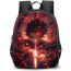 Demon Slayer Tanjiro Kamado Backpack StudentPack - Tanjiro Kamado Glowing Sword Red Hue