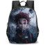Demon Slayer Tanjiro Kamado Backpack StudentPack - Tanjiro Kamado Serious Face Clouds Background