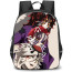 Demon Slayer Backpack StudentPack - Demon Slayer Upper Moon Three Portrait Sticker Art