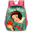 Snow White Backpack StudentPack - Hold Apple Green Portrait In Leaf Background