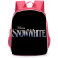 Snow White Backpack StudentPack - Series Logo In Black Background