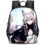 The Eminence In Shadow Zeta Backpack StudentPack - Zeta Standing Anime Art Poster