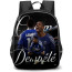 Ousmane Dembele Backpack StudentPack - Ousmane Dembele Black Background