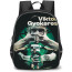 Viktor Gyokeres Backpack StudentPack - Viktor Gyokeres Avatar Black and Green Background