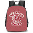 Wrexham Backpack StudentPack - Wrexham Wales Sticker Art White Background